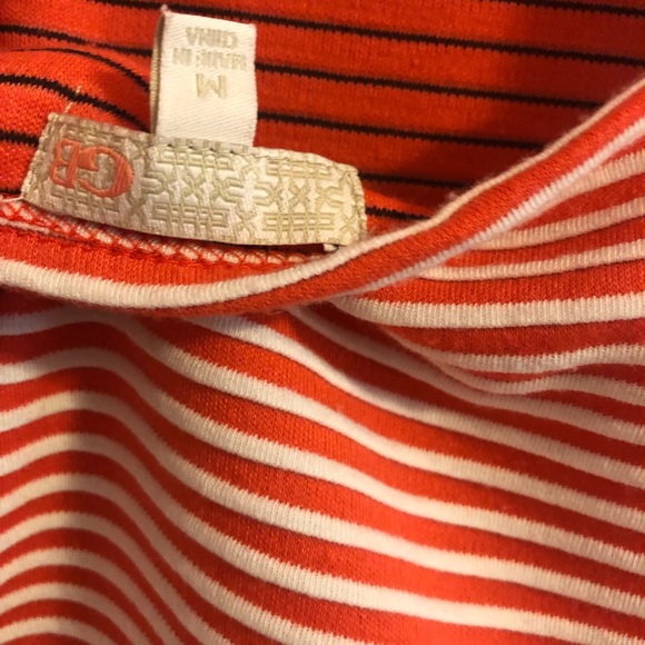 Coral stripe dress - Picture 3 of 3